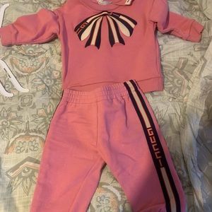 Pink Gucci Sweatsuit